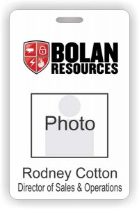 (image for) Bolan Resources Photo Id - Vertical badge