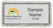 (image for) Home Inspection Building Specialist, Inc. Bling Silver badge