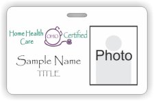 (image for) Ohio Certified Home Health Care, Inc. Photo ID Horizontal badge