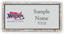(image for) WATSON REALTY CORP. Bling Silver badge
