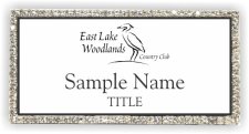 (image for) East Lake Woodlands Club Bling Silver Other badge