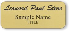 (image for) Leonard Paul Store Standard Gold badge