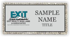 (image for) Exit Realty - Bob Lamb & Associates Bling Silver badge