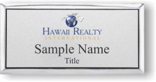 (image for) Hawaii Realty International Executive Silver badge (Serif Font)