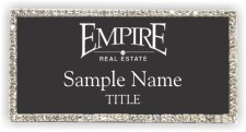(image for) Empire Real Estate Bling Silver Other badge