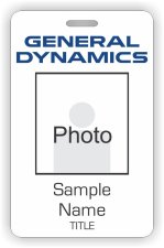 (image for) General Dynamics Photo ID Vertical badge