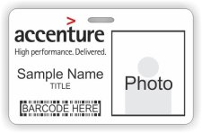 (image for) Donald FitzHenry Barcode ID Horizontal badge