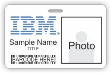 (image for) Donald FitzHenry Barcode ID Horizontal badge