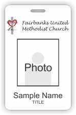 (image for) Fairbanks United Methodist Church Photo ID Vertical badge
