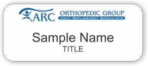 (image for) ARC Orthopedic Group Standard White badge