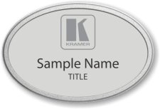 (image for) KRAMER Oval Prestige Pebbled badge
