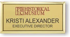 (image for) PBJC Historical Museum Executive Gold badge