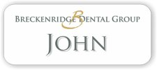 (image for) Breckenridge Dental Group White Rounded Corners badge