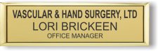 (image for) Vascular & Hand Surgery, Ltd Small Executive Gold badge