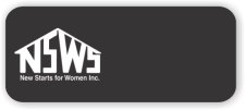 (image for) New Starts for Women Inc. Chalkboard badge