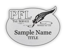 (image for) PFL Tax Service, LLC Shaped Silver badge