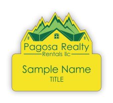 (image for) Pagosa Realty Rentals LLC Shaped Other badge