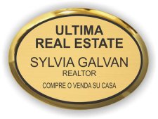 (image for) ULTIMA REAL ESTATE Executive Gold Oval badge
