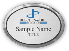 (image for) Beechen & Dill Homes, Inc. Oval Executive Silver badge