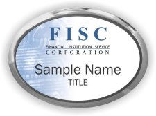 (image for) FISC Oval Executive Silver Other badge