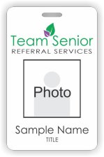 (image for) Team Senior Referral Services Photo ID Vertical badge