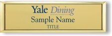(image for) Yale University Small Executive Gold badge