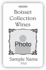 (image for) Boisset Collection Photo ID Vertical badge