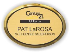 (image for) Century 21 - AA Realty Executive Gold Oval Badge