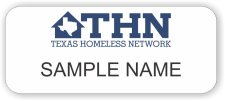 (image for) Texas Homeless Network Standard White badge