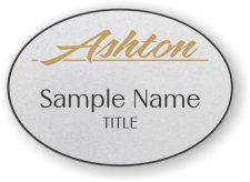 (image for) Ashton Senior Living Oval Silver badge