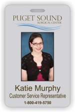 (image for) Puget Sound Surgical Center Photo Id - Vertical badge