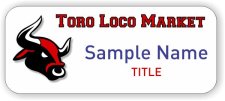 (image for) Toro Loco Markets Standard White badge