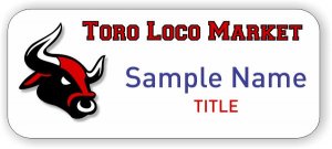 (image for) Toro Loco Markets Standard White badge