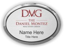 (image for) The Daniel Montez Real Estate Group Oval Executive Silver badge