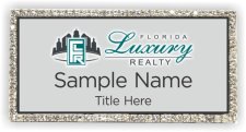 (image for) Florida Luxury Realty Bling Silver badge