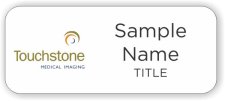 (image for) Touchstone Medical Imaging Standard White badge