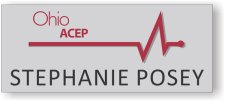 (image for) Ohio ACEP Silver Square Corners badge