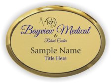 (image for) BayView Medical Rehab Center Oval Executive Gold badge