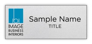 (image for) Image Business Interiors Standard Silver Square Corner badge