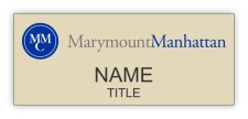 (image for) Marymount Manhattan College Standard Other Square Corner badge