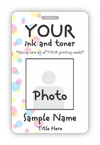 (image for) YOUR ink and toner Photo ID Vertical badge