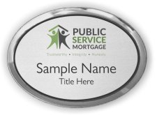 (image for) Public Service Mortgage Oval Executive Silver badge
