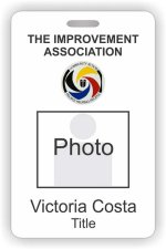 (image for) The Improvement Association Photo Id - Vertical badge
