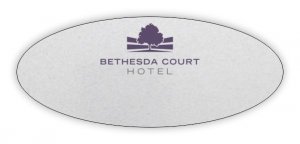 (image for) Bethesda Court Hotel Oval Silver badge