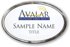 (image for) Avalar Highland Lakes Realty Oval Prestige Polished badge