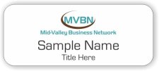 (image for) Mid-Valley Business Network Standard White badge