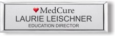 (image for) MedCure Small Executive Silver badge