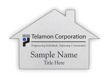(image for) Telamon Corporation Shaped Silver badge