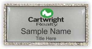 (image for) Cartwright Realty Bling Silver badge