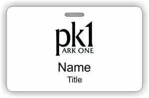 (image for) Park One Horizontal ID badge